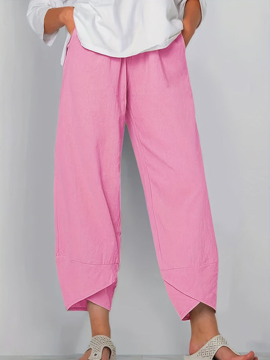 Judith - Pantalones Elegantes y Cómodos con Bolsillos Laterales