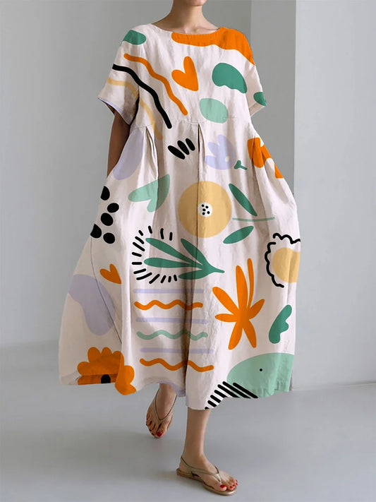 EMMA™ | Vestido de Verano Elegante con Diseño Refinado
