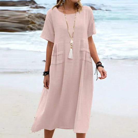 Ava | Elegante Vestido de Algodón