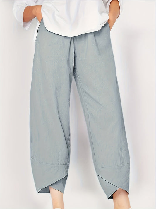 Judith - Pantalones Elegantes y Cómodos con Bolsillos Laterales