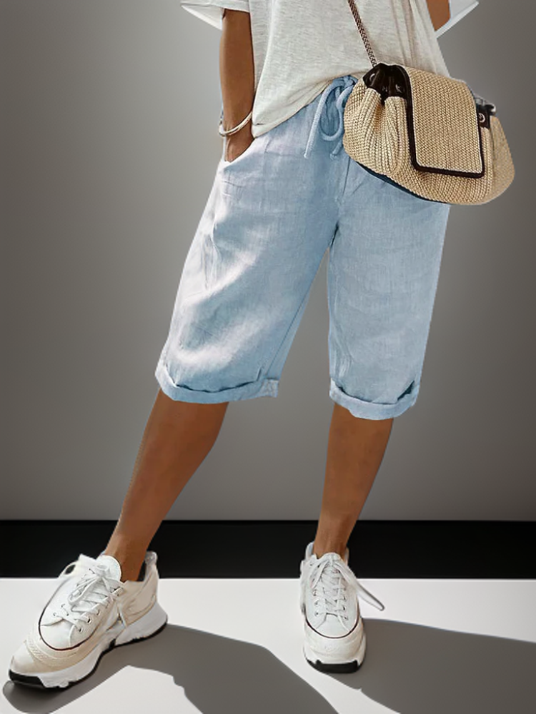 Joya del Sol™ | Pantalón con cordón y bolsillos laterales