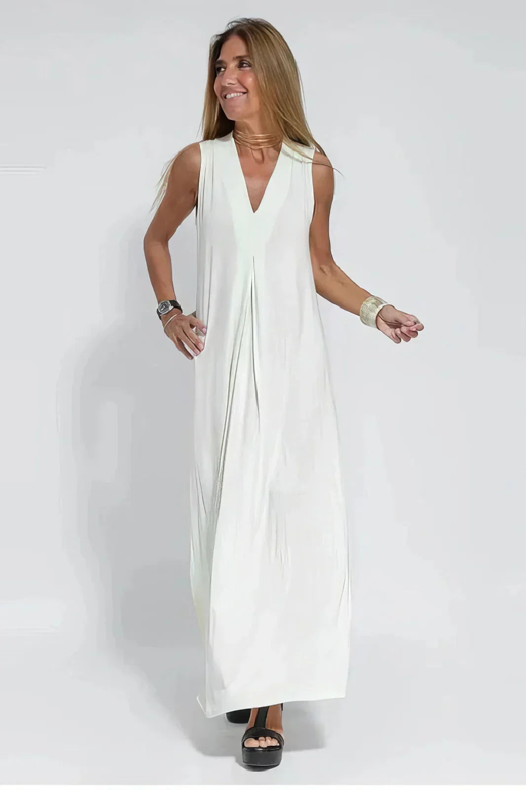 Nicole™ | Elegante Maxivestido con Cárdigan a Juego