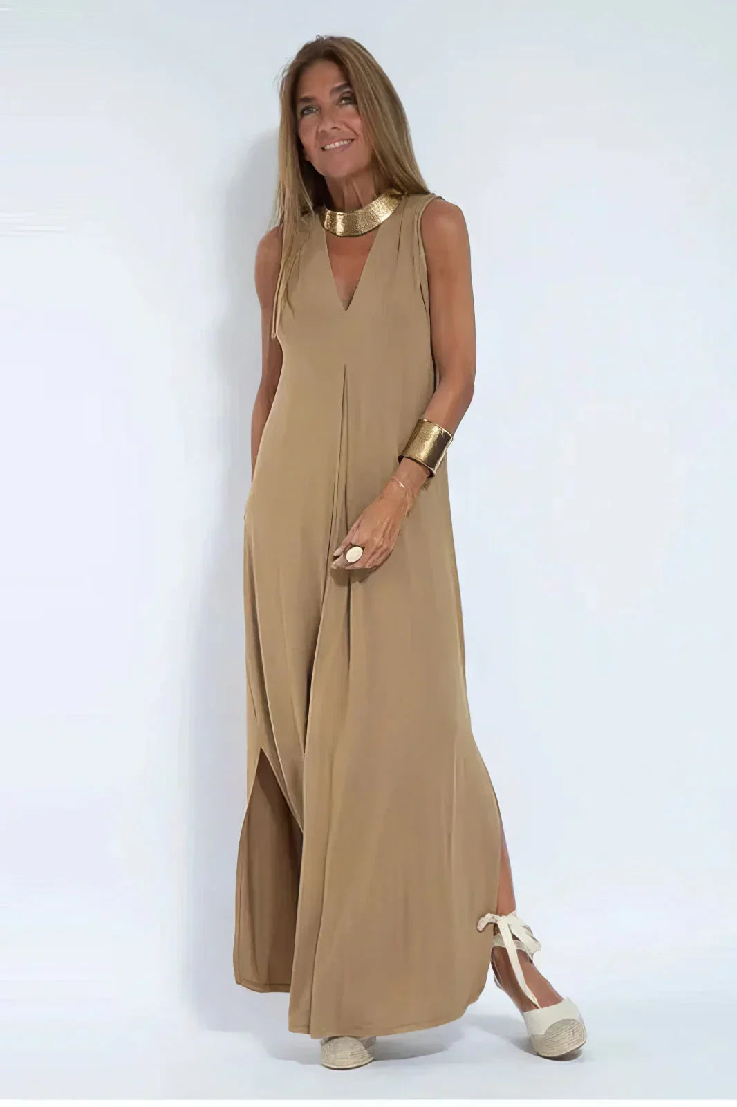 Nicole™ | Elegante Maxivestido con Cárdigan a Juego