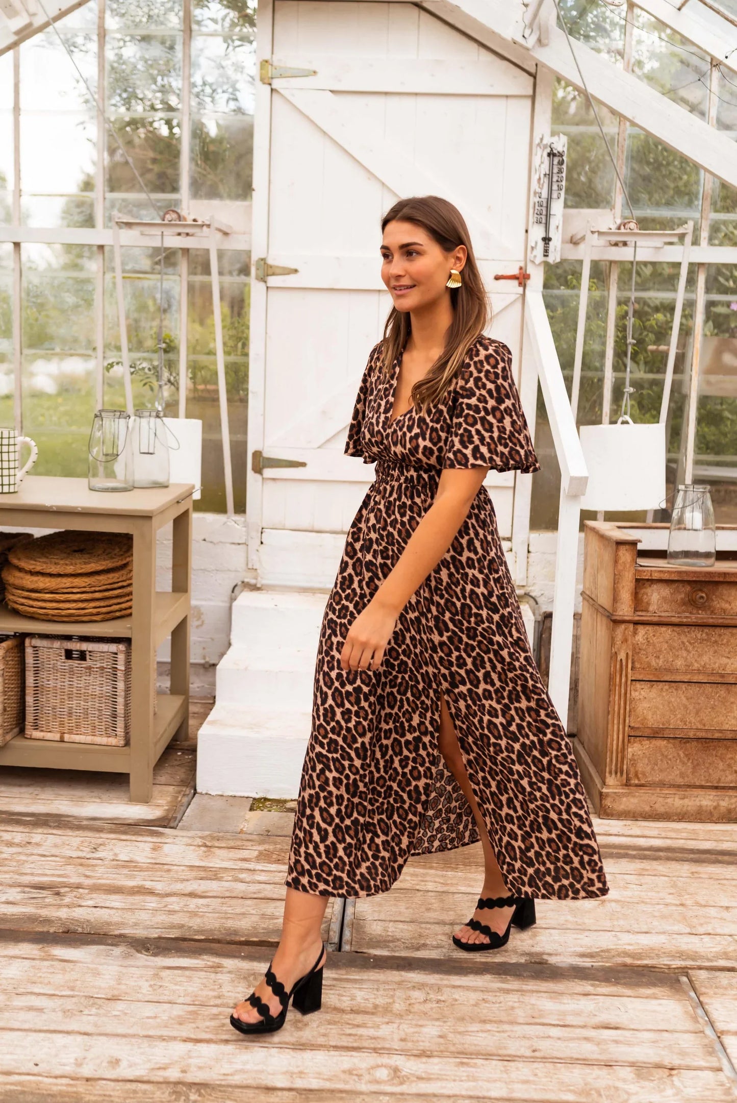 STELLA™ | EL VESTIDO MAXI DE LEOPARDO