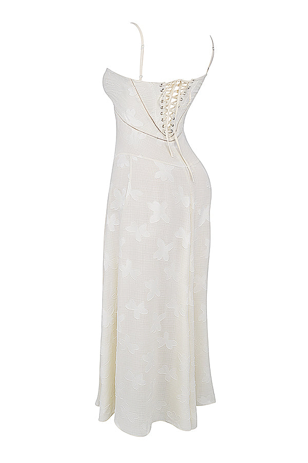 Paulette™ | Elegante Vestido Largo con Corsé