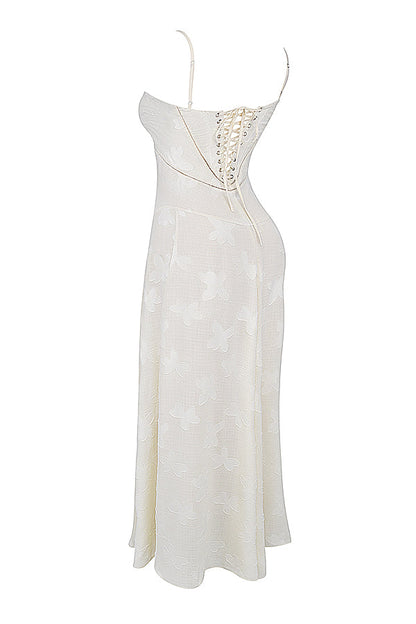 Paulette™ | Elegante Vestido Largo con Corsé