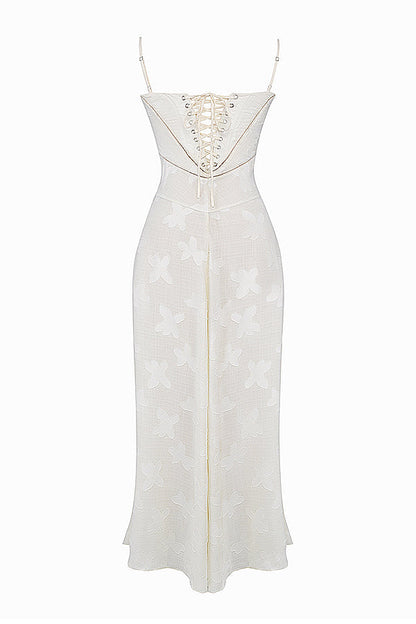 Paulette™ | Elegante Vestido Largo con Corsé
