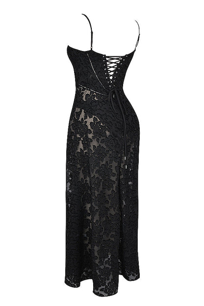 Paulette™ | Elegante Vestido Largo con Corsé