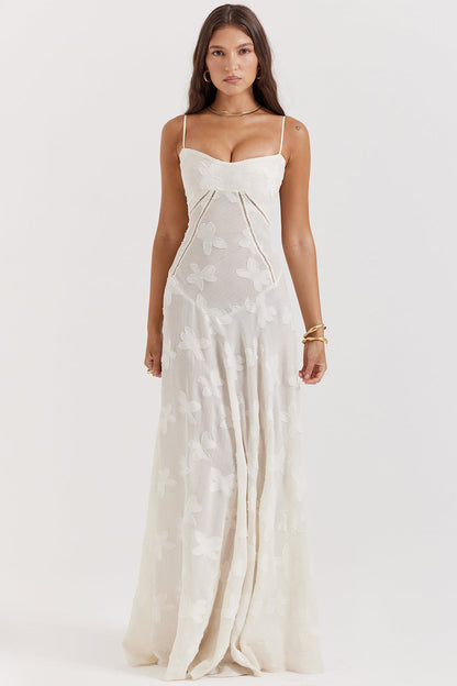 Paulette™ | Elegante Vestido Largo con Corsé
