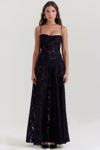 Paulette™ | Elegante Vestido Largo con Corsé