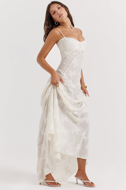Paulette™ | Elegante Vestido Largo con Corsé